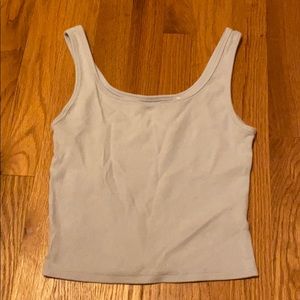 Baby blue tank top